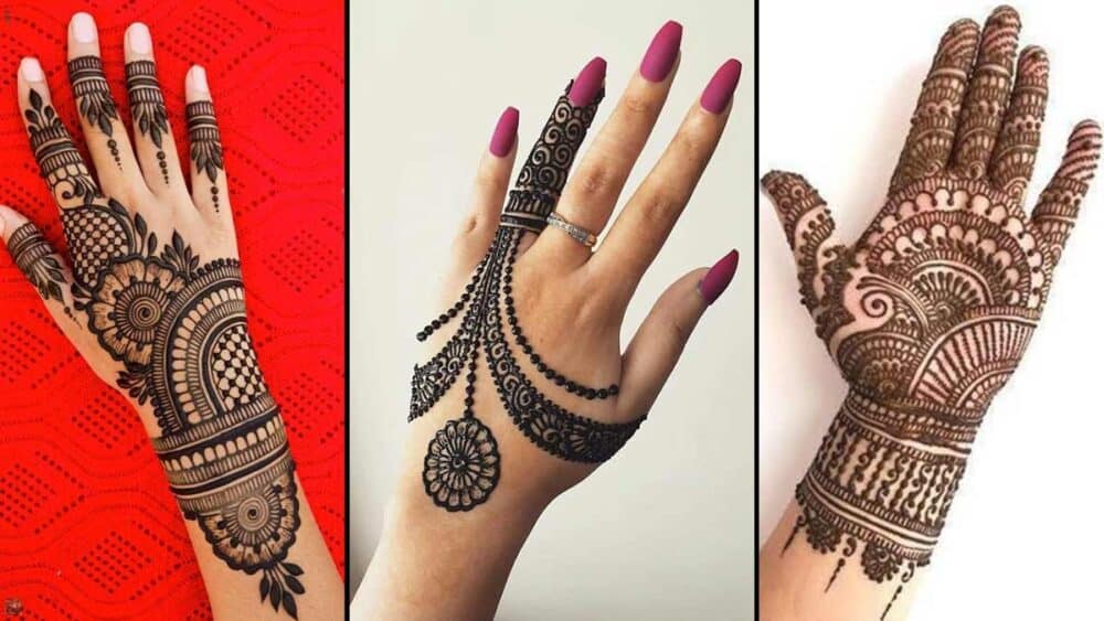 मेहंदी की डिजाइंस को लेकर है कन्फ्यूज? यहां देखिए, कुछ नए और Easy स्टाइल |  If you too are confused in the new henna design, then this time try some  new designs