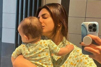 Priyanka Chopra, Nick Jonas' pic with Malti Marie from their Easter celebrations is too cute