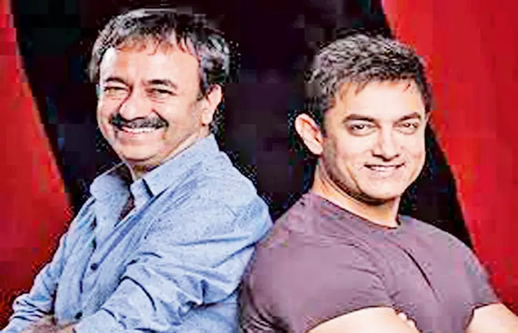 Aamir Khan and rajkumar hirani