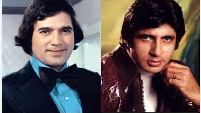 Rajesh Khanna and Amitabh Bachchan