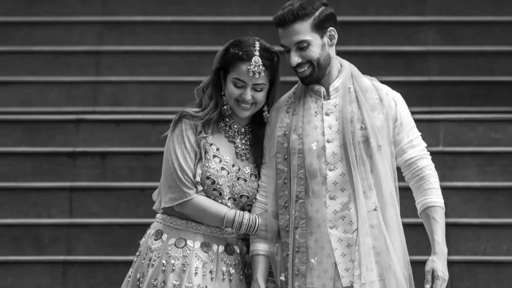 Avika Gor and Milind Chandwani