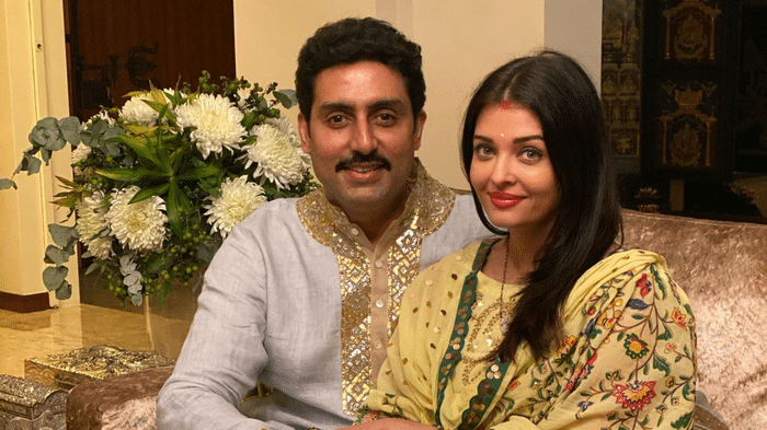 Abhishek and Aishwarya