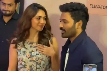 Dhanush and Mrunal Thakur