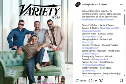 Variety India cover